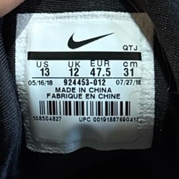 2018 Nike Air Vapormax Plus Cool Grey Orange main image 5